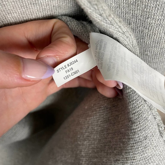 J. Crew Light Gray Sophie Sweater Blazer - Picture 7 of 7